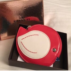 Coach bird coin purse
